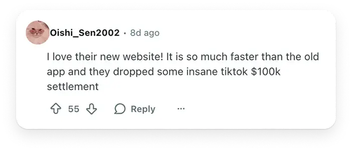 Reference customer testimonial 2
